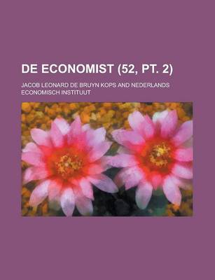Book cover for de Economist (52, PT. 2)