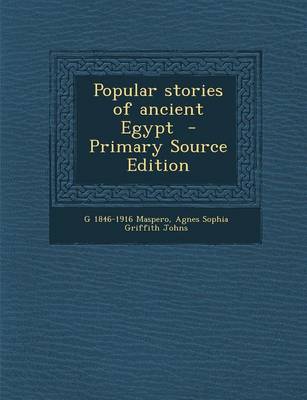 Book cover for Popular Stories of Ancient Egypt - Primary Source Edition