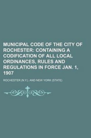 Cover of Municipal Code of the City of Rochester