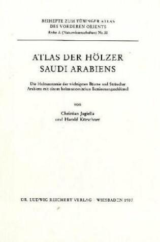 Cover of Atlas Der Holzer Saudi Arabiens