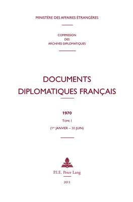 Cover of Documents Diplomatiques Français