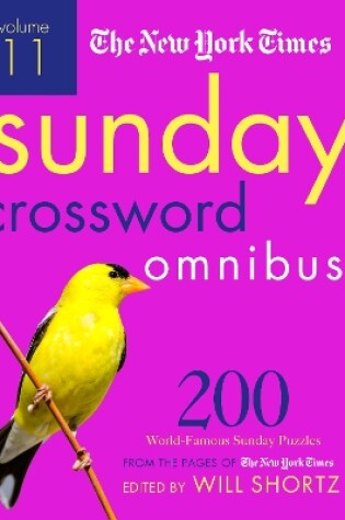 Cover of The New York Times Sunday Crossword Omnibus Volume 11