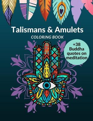 Book cover for Amulets & Talismans Coloring Book