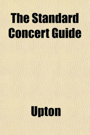 Cover of The Standard Concert Guide