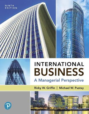 Book cover for MyLab Management with Pearson eText Access Code for International Business