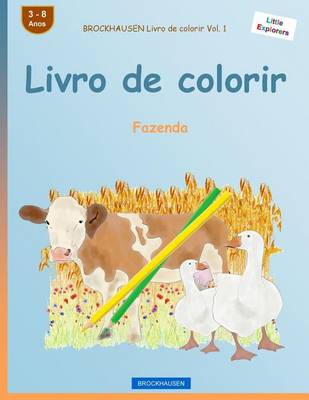 Book cover for BROCKHAUSEN Livro de colorir Vol. 1 - Livro de colorir