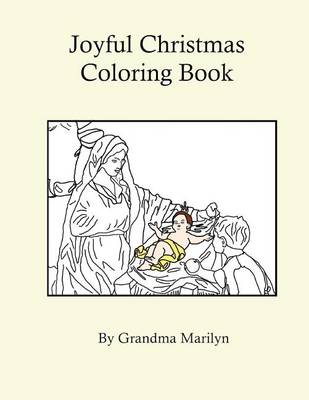 Book cover for Joyful Christmas Coloring Book