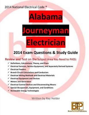 Book cover for Alabama 2014 Journeyman Electrician Study Guide