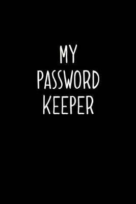 Book cover for My password keeper