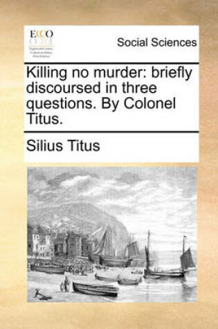 Cover of Killing No Murder