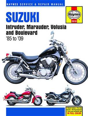 Cover of Suzuki Intruder Marauder Volosia Automotive Repair Manual