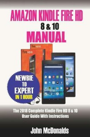 Cover of Amazon Kindle Fire HD 8 & 10 Manual