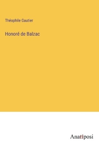 Cover of Honoré de Balzac