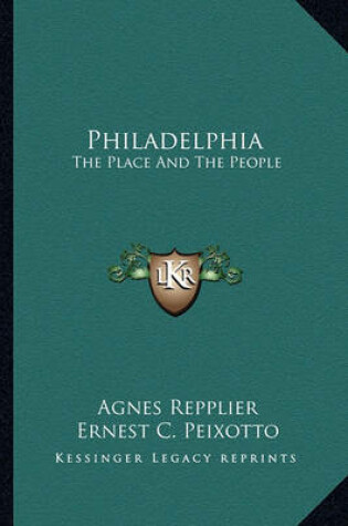 Cover of Philadelphia