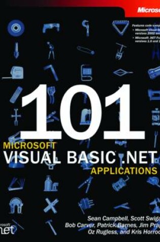 Cover of 101 Microsoft Visual Basic .NET Applications
