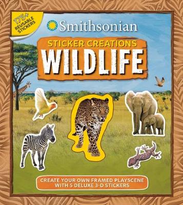 Book cover for Smithsonian Sticker Creations: Wildlife