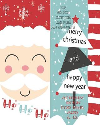 Book cover for Ho Ho Ho Activity Book For Kids