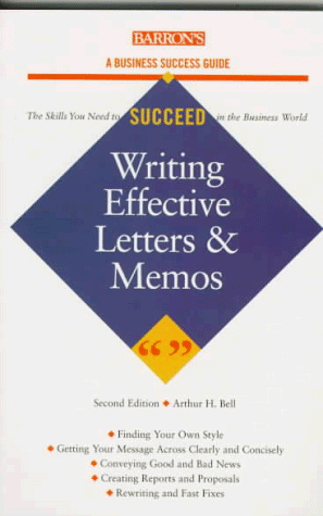 Book cover for Writing Effective Letters and Memos