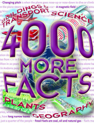 Book cover for 4000 More Facts