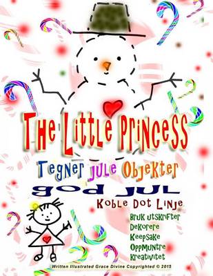 Book cover for The Little Princess Tegner jule Objekter god jul Koble Dot Linje Bruk utskrifter Dekorere Keepsake Oppmuntre kreativitet