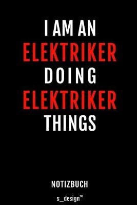 Book cover for Notizbuch fur Elektriker