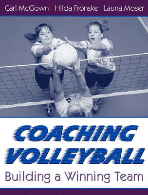 Book cover for Coaching Volleyball