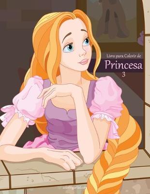 Cover of Livro para Colorir de Princesa 3