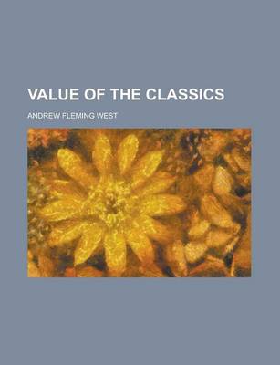 Book cover for Value of the Classics