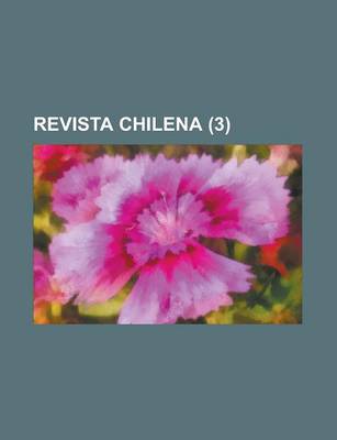 Book cover for Revista Chilena (3)