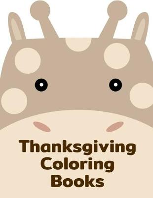 Cover of Thanksgiving Coloring Books