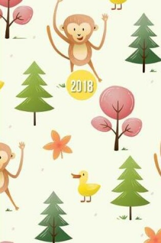 Cover of 2019 Planner; Monkey Business