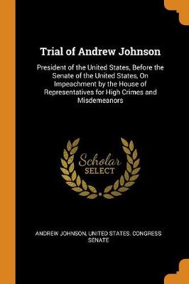 Book cover for Trial of Andrew Johnson