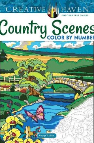 Cover of Creative Haven Country Scenes Color by Number