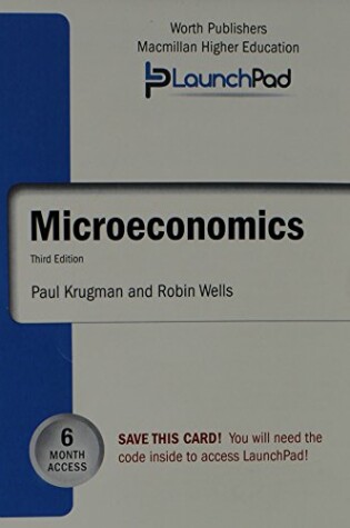 Cover of Launchpad for Krugman's Microeconomics (6 Month Access)
