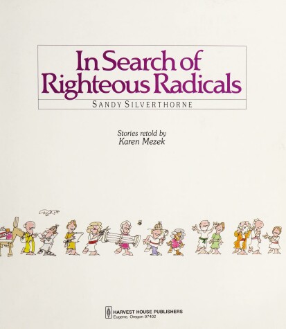 Book cover for In Search of Righteous Radicals