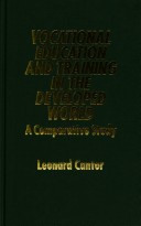 Book cover for Vocational Education and Training in the Developed World