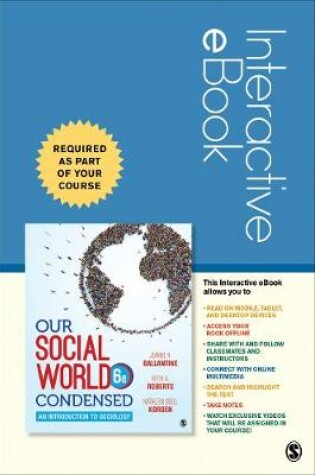 Cover of Our Social World: Condensed - Interactive eBook