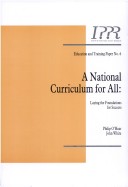 Book cover for A National Curriculum for All