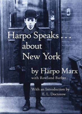 Book cover for Harpo Speaks...About New York