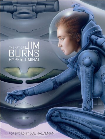 Book cover for The Art of Jim Burns: Hyperluminal