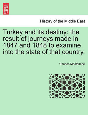 Book cover for Turkey and Its Destiny