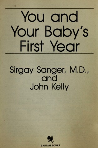 Cover of You and Your Baby's First Year