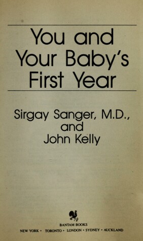 Book cover for You and Your Baby's First Year