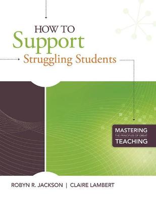 Book cover for How to Support Struggling Students