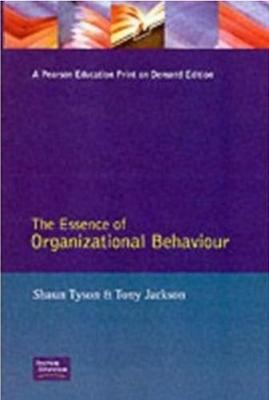 Book cover for ESSENCE ORGANIZATIONAL BEHAVIOR