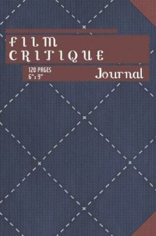 Cover of Film Critique Journal