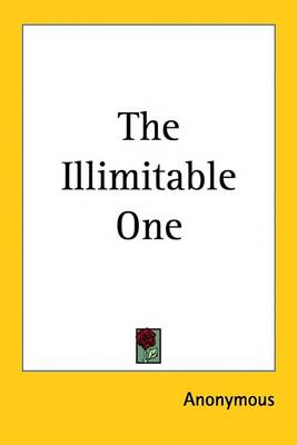 Book cover for The Illimitable One