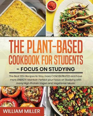 Book cover for Plant-Based Cookbook for Students - Focus on Studying