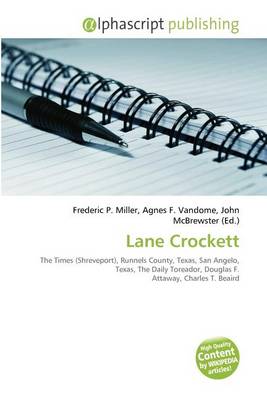Cover of Lane Crockett