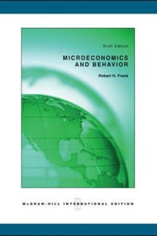 Cover of Microeconomics and Behavior